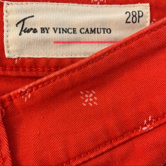 Vince Camuto Red Skinny Jeans Size 28 P Petite - Picture 6 of 7